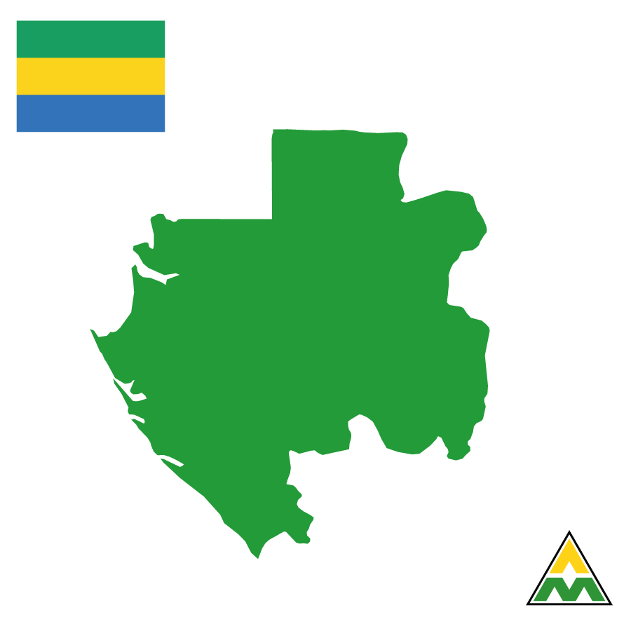 The mineral resources of Gabon